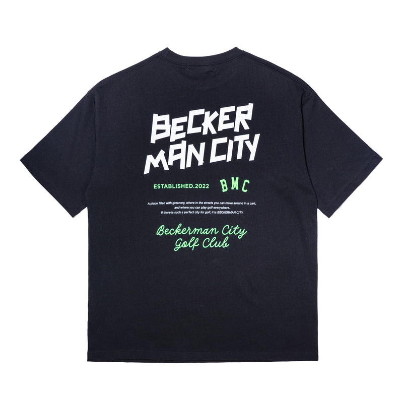 MULTI LOGO BIG T-Shirt BLACK