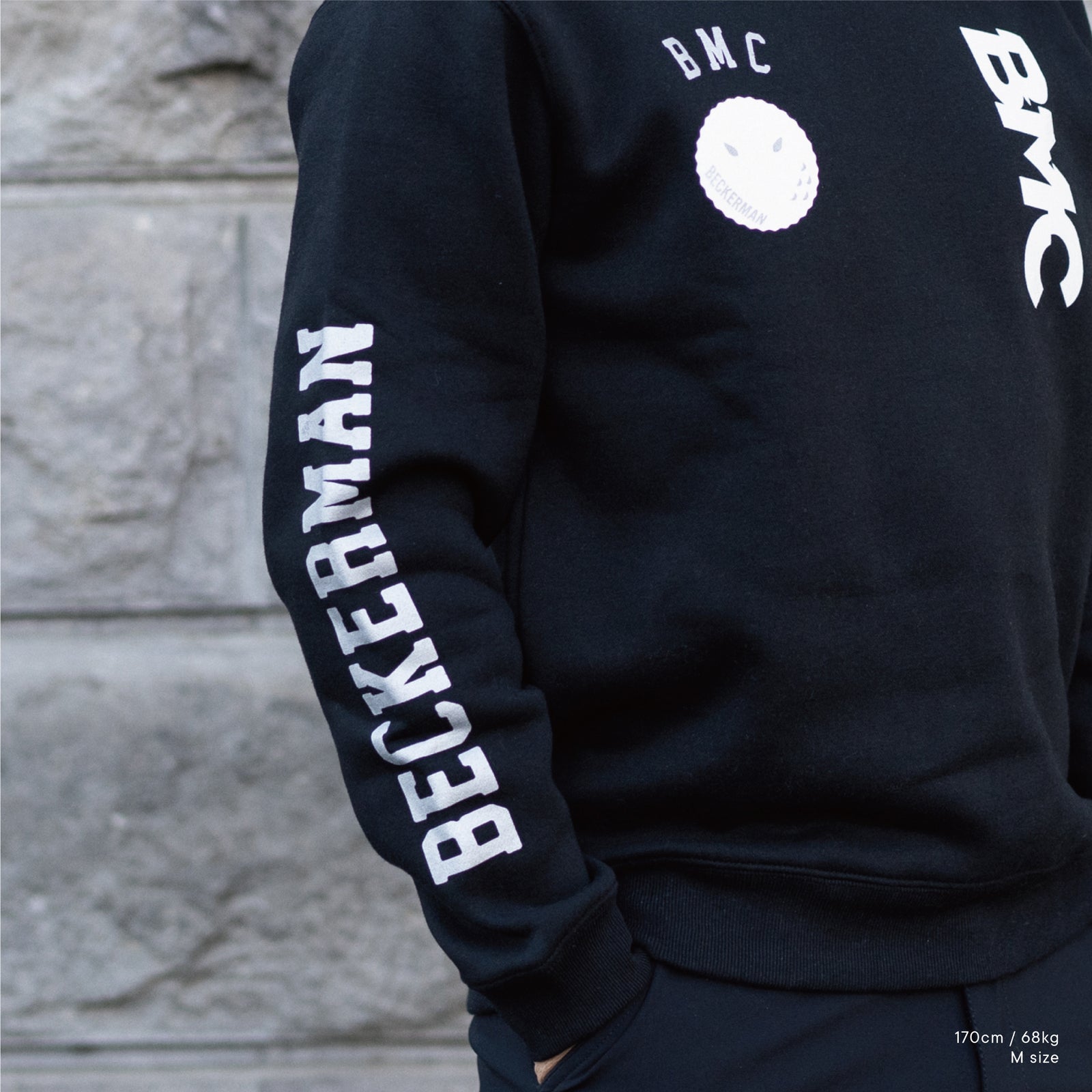 BECKERMAN ILLUST SWEAT BLACK – BECKERMAN CITY