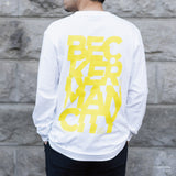 BIG-LOGO LONG-T WHITE