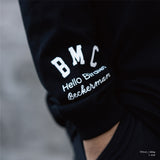 BIG-LOGO LONG-T BLACK