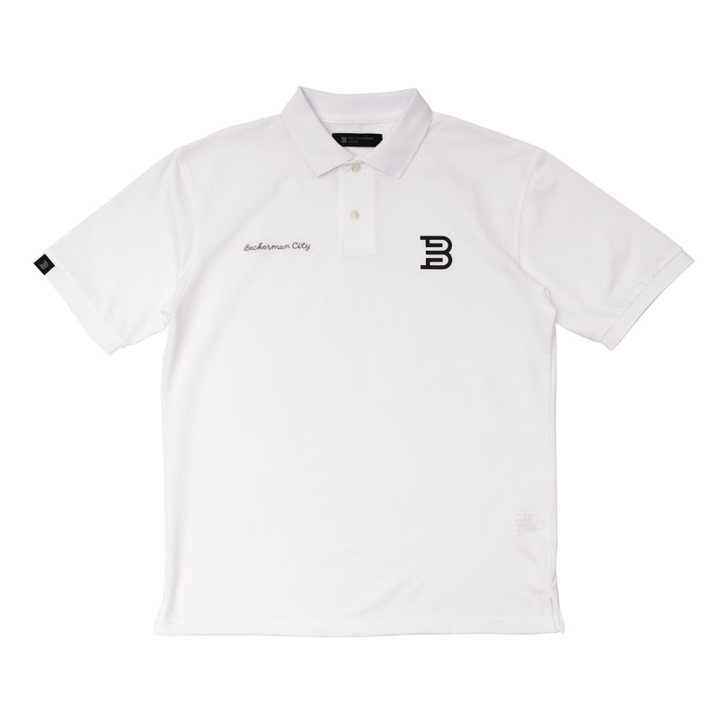 B-LOGO Polo Shirt WHITE