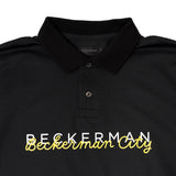 BECKERMAN Polo Shirt BLACK