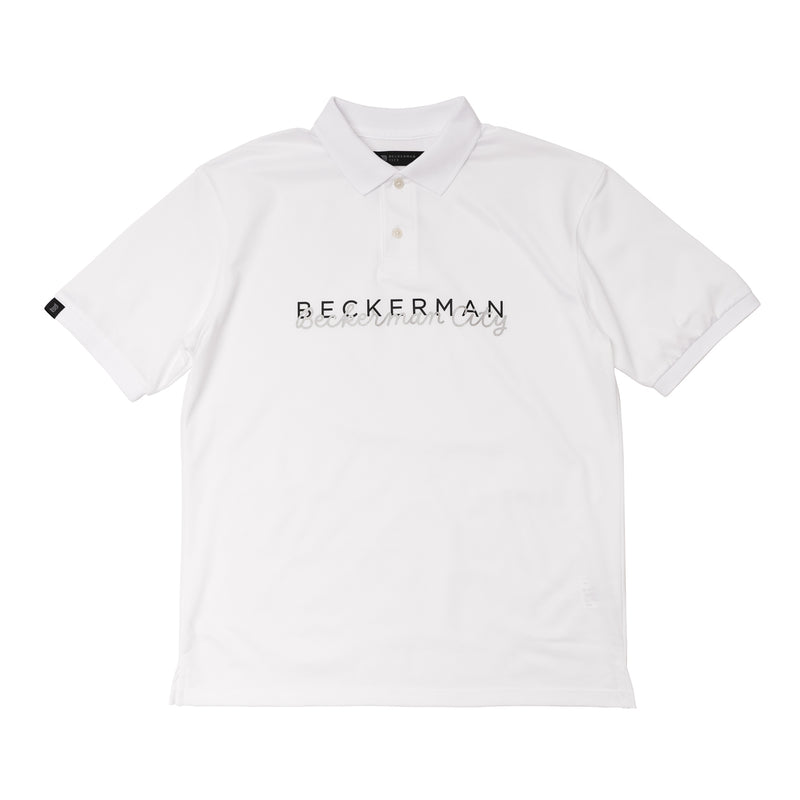BECKERMAN Polo Shirt WHITE