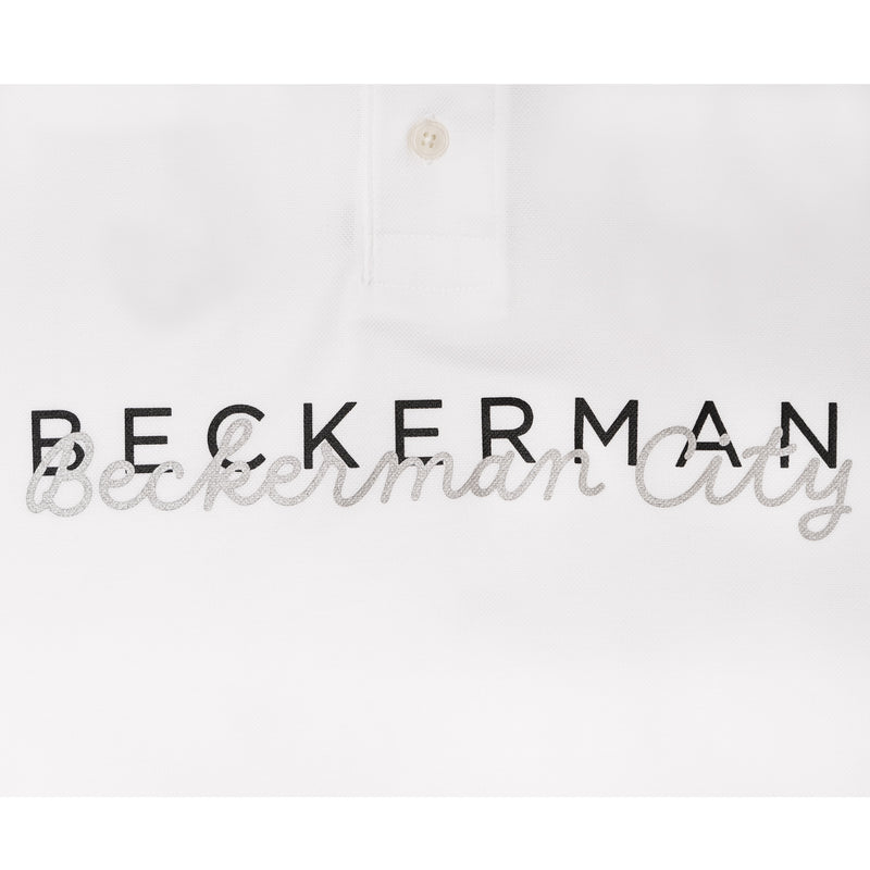 BECKERMAN Polo Shirt WHITE