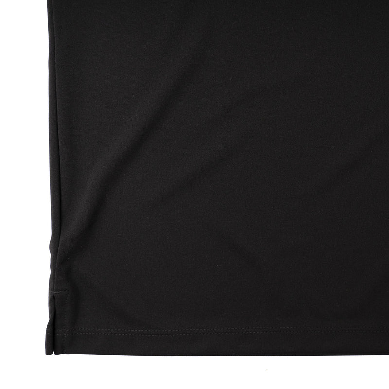 BECKERMAN Mock Neck Shirt BLACK