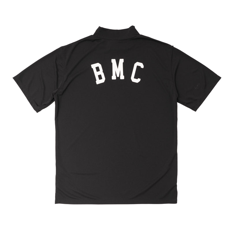 BECKERMAN Mock Neck Shirt BLACK