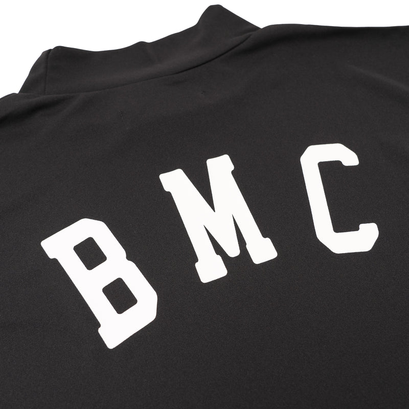 BECKERMAN Mock Neck Shirt BLACK
