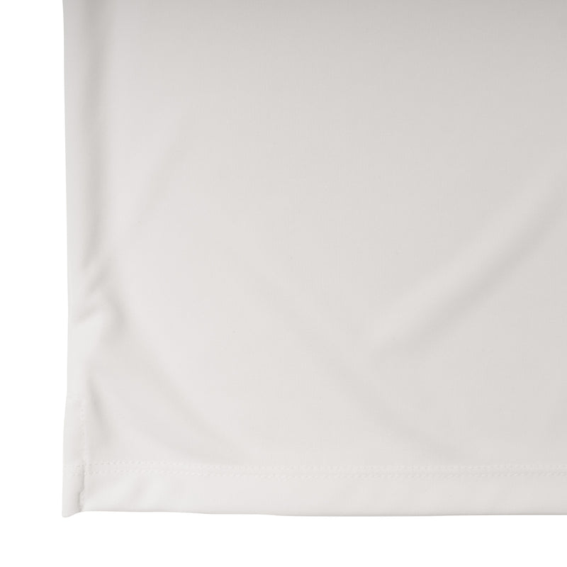 BECKERMAN Mock Neck Shirt WHITE