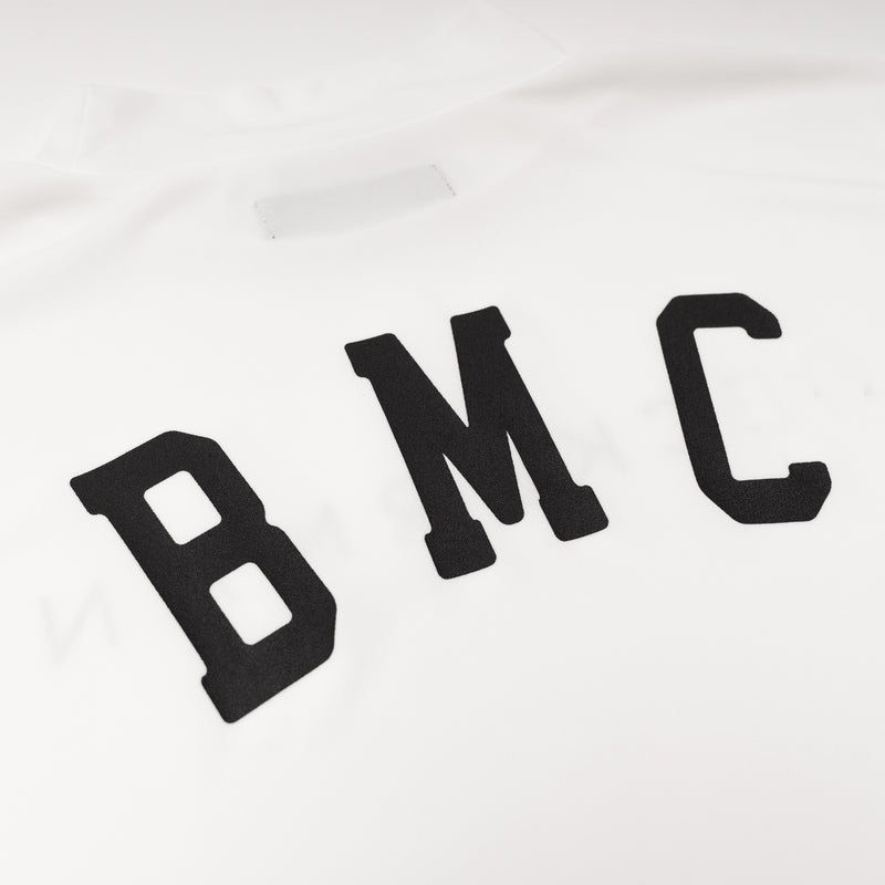 BECKERMAN Mock Neck Shirt WHITE