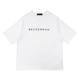 BIG T-Shirt BECKERMAN Logo WHITE