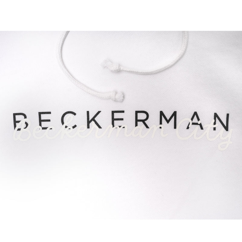 BECKERMAN HOODIE WHITE