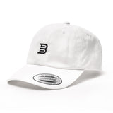 B-LOGO CAP WHITE