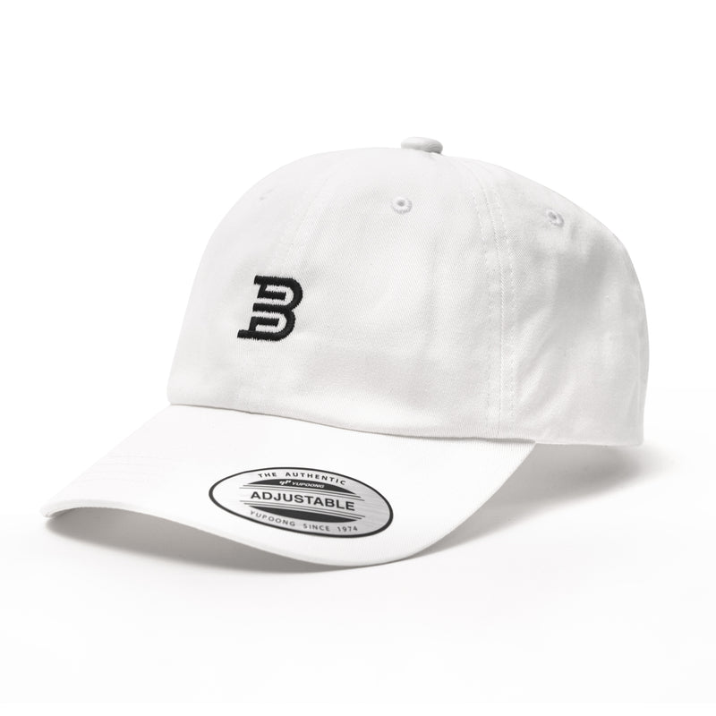 B-LOGO CAP WHITE