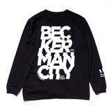 BIG-LOGO LONG-T BLACK